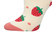 Image 2 of Strawberry Bamboo Socks 