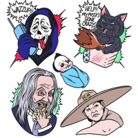 ELEVATED HORROR PIN SET