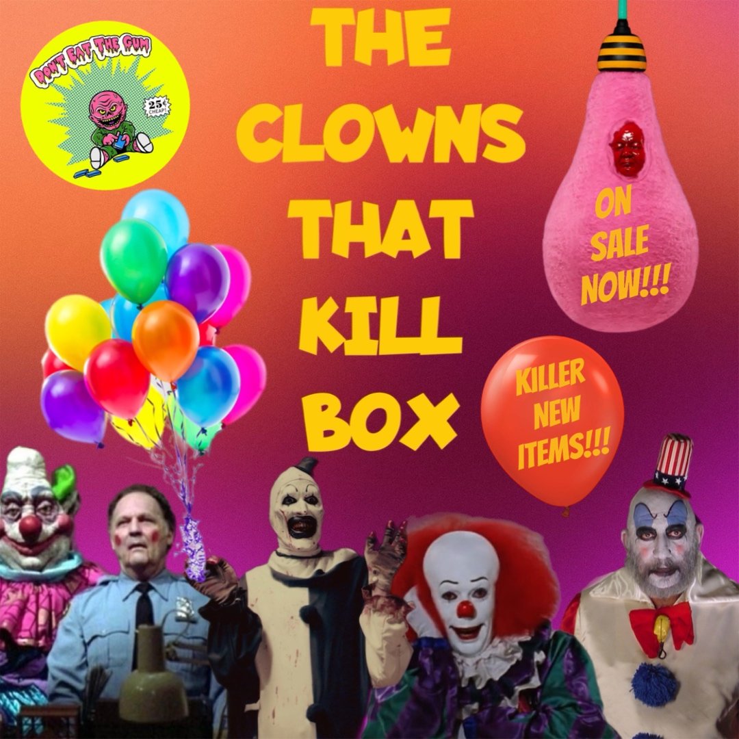 Image of THE CLOWNS THAT KILL BOX