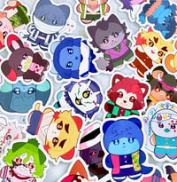 Image 1 of Demon Slayer Stuffed Animals Stickers