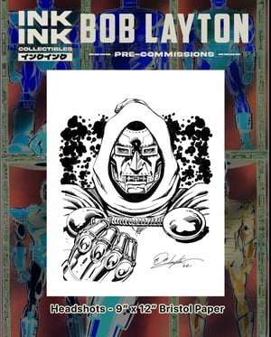 Image of Pre-Order: Bob Layton // 2025 InkInk Signing Event ** Limited slots ** 
