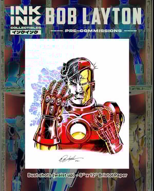 Image of Pre-Order: Bob Layton // 2025 InkInk Signing Event ** Limited slots ** 