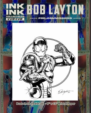 Image of Pre-Order: Bob Layton // 2025 InkInk Signing Event ** Limited slots ** 