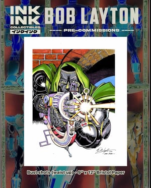 Image of Pre-Order: Bob Layton // 2025 InkInk Signing Event ** Limited slots ** 