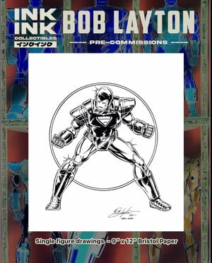 Image of Pre-Order: Bob Layton // 2025 InkInk Signing Event ** Limited slots ** 
