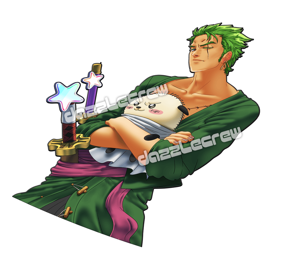 Image of Zoro x Rakko Sticker