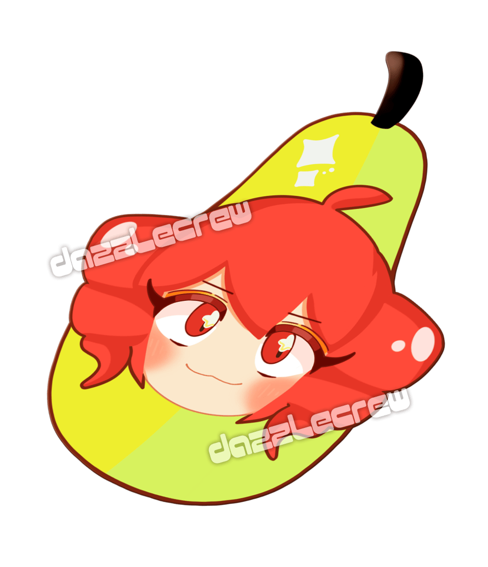 Image of (Pre-order) Teto pear sticker