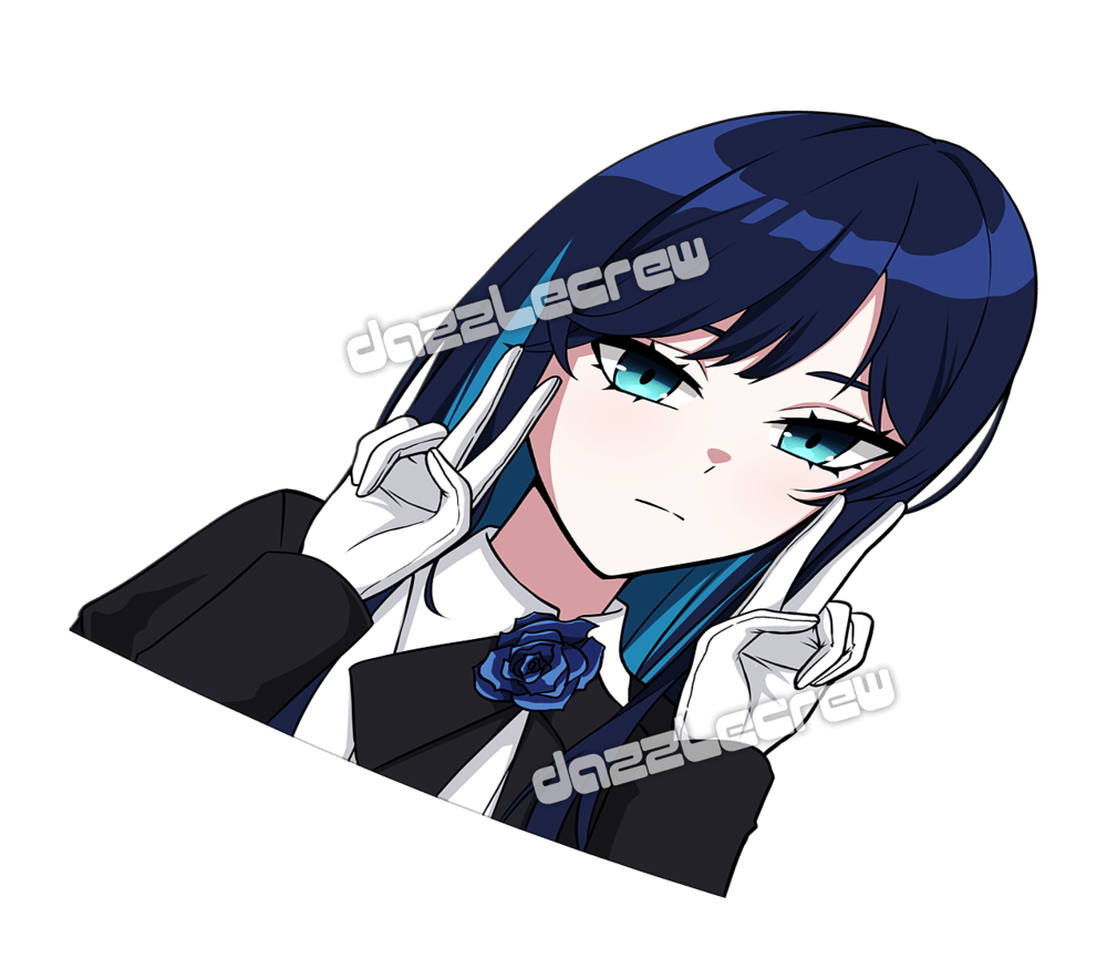 Image of Ado Peeker Sticker