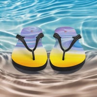 Image 4 of Beach Waves Dreamscape - Flip-Flops