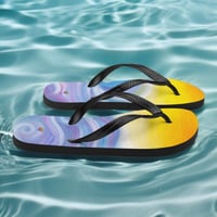 Image 3 of Beach Waves Dreamscape - Flip-Flops