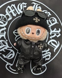 Image 1 of Chrome Hearts Designer Leather Set For Labubu