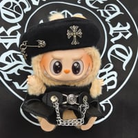 Image 2 of Chrome Hearts Designer Leather Set For Labubu