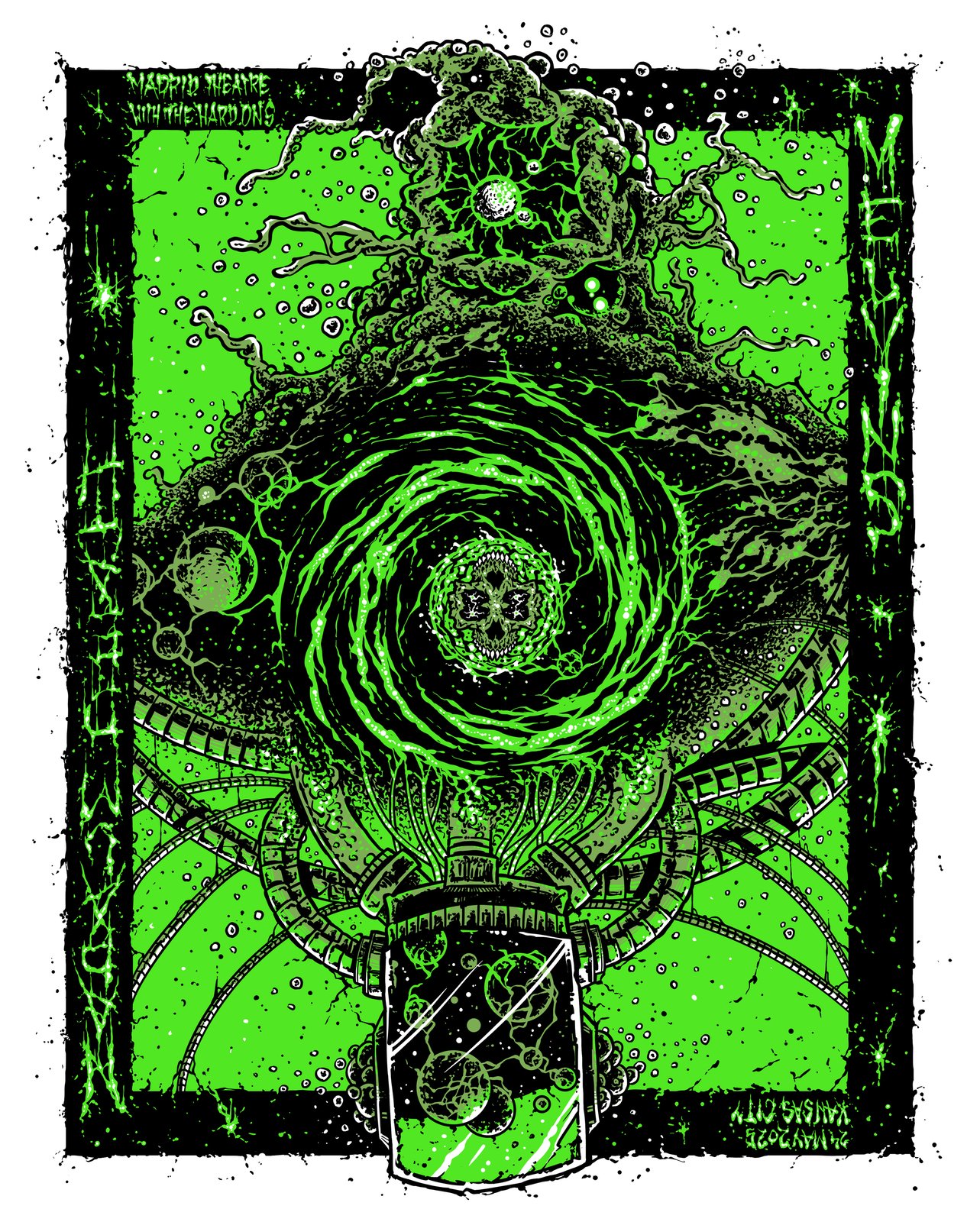 Napalm Death / (the) Melvins - Gigposter 24/05/25 | DEADHYPE