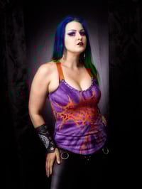 Image 3 of Multiple Size Cattle Decapitation Tie Dye Tank Top