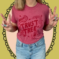 2025 BrendullFly Art Tee- Heather Cardinal Red