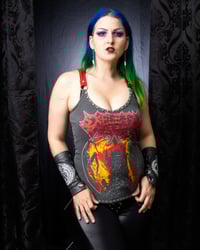 Image 2 of S/M Skeletal Remains Tank Top