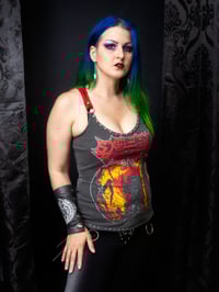 Image 3 of S/M Skeletal Remains Tank Top