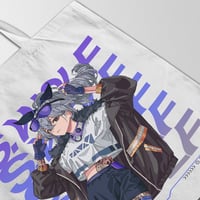 Image 2 of Silver Wolf Tote Bag