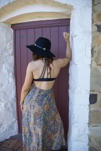 Image 4 of Sahara Daze Paisley Boho Maxi Dress