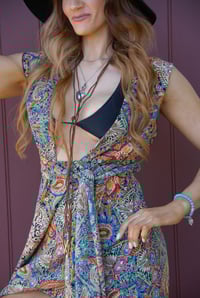 Image 5 of Sahara Daze Paisley Boho Maxi Dress