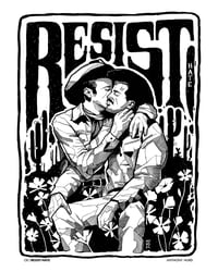 RESIST HATE - 16x20" open edition