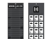 Image 1 of Travel Ready Big Bass Board (DARK GRAY)