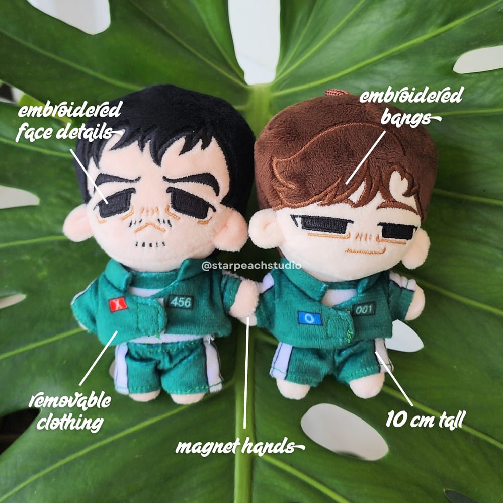 Image of 🦑 457 10cm dolls (squid game)