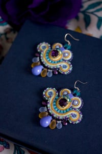 Image 4 of Mini Earrings - Pervenche and cie - Fermoirs Or en Gold Filled 14 ct