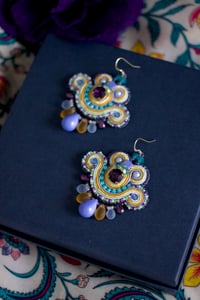 Image 1 of Mini Earrings - Pervenche and cie - Fermoirs Or en Gold Filled 14 ct