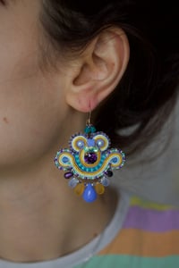 Image 2 of Mini Earrings - Pervenche and cie - Fermoirs Or en Gold Filled 14 ct