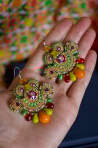 Image 7 of Mini Earrings - 1974 - Fermoirs Argent 925 