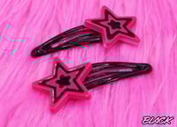 Image 3 of Y2K Star Hair Clips