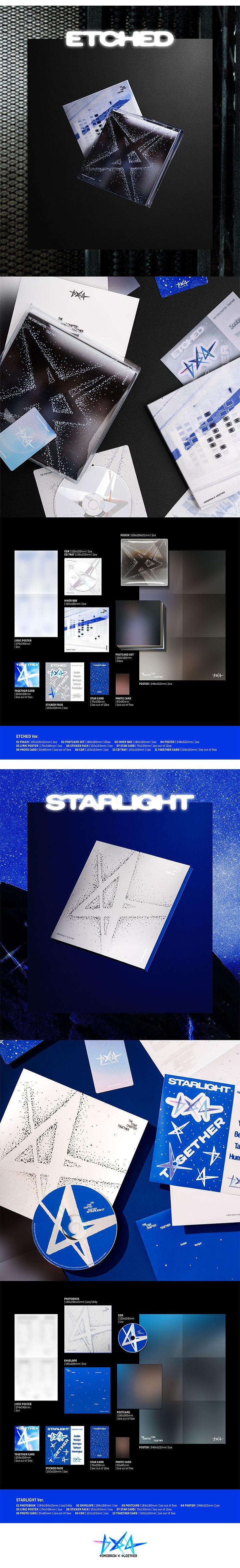 Image of [PRE-ORDER] TXT ‘The Star Chapter: TOGETHER’ + Weverse Shop POBs