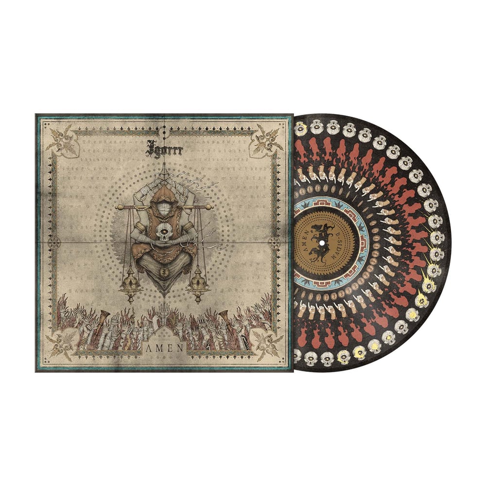 Image of Igorrr "AMEN" Zoetrope Picture Disc