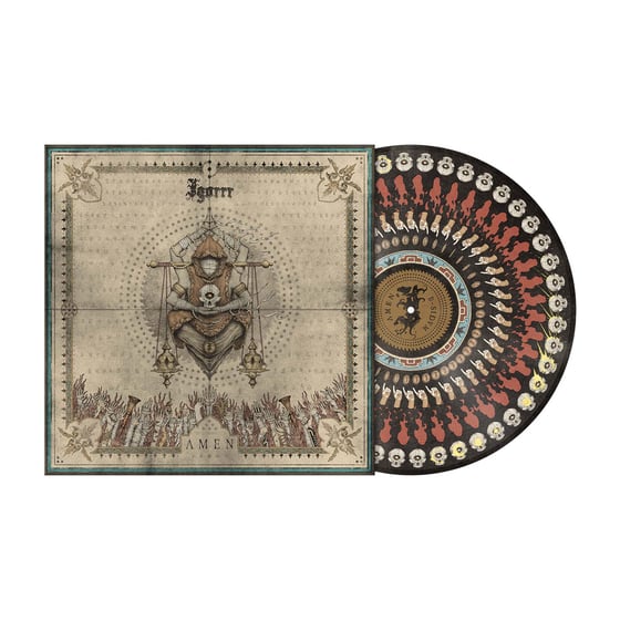 Image of Igorrr "AMEN" Zoetrope Picture Disc