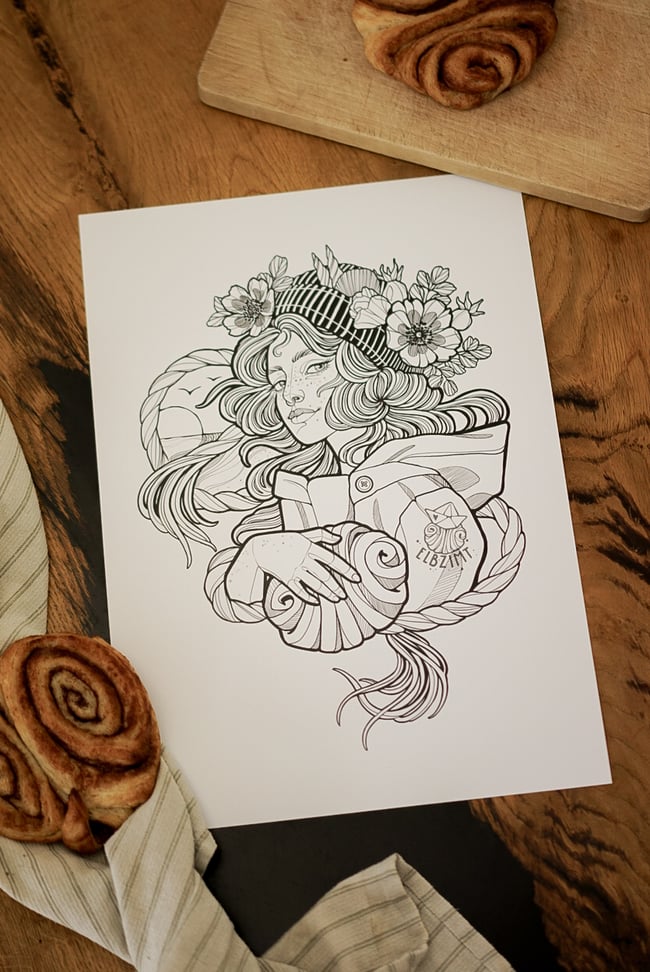 Hamburger Deern Print