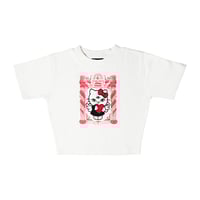 Image 1 of Holy Kitty Baby Tee (White)
