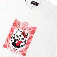 Image 3 of Holy Kitty Tee (White)