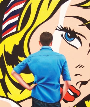 Image of Girl With Hair Ribbon