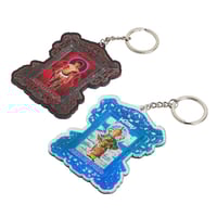 Image 4 of Sky Guardian x Chief Keef Lucky Keychain (Red/Blue)