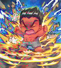Marvel Snap! Red Hulk (Original Art)