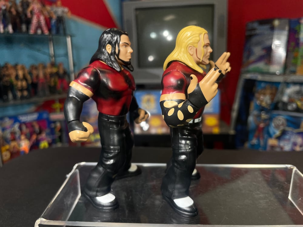 **PREORDER** Matt Hardy & Jeff Hardy Retro Wrestle-Something Wrestlers Series 4 Two Pack by FC Toys 