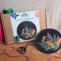 Image 2 of Midnight Jungle Embroidery Kit