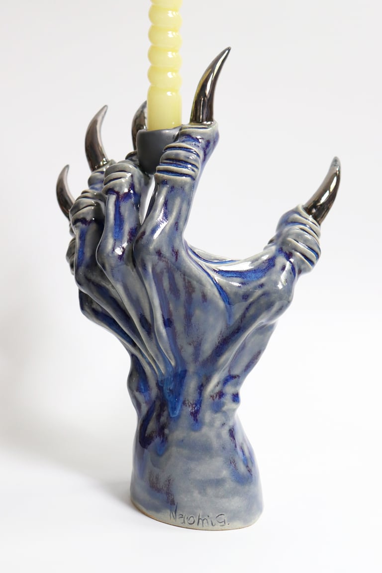 Monstrous Hand Candlestick Image 2