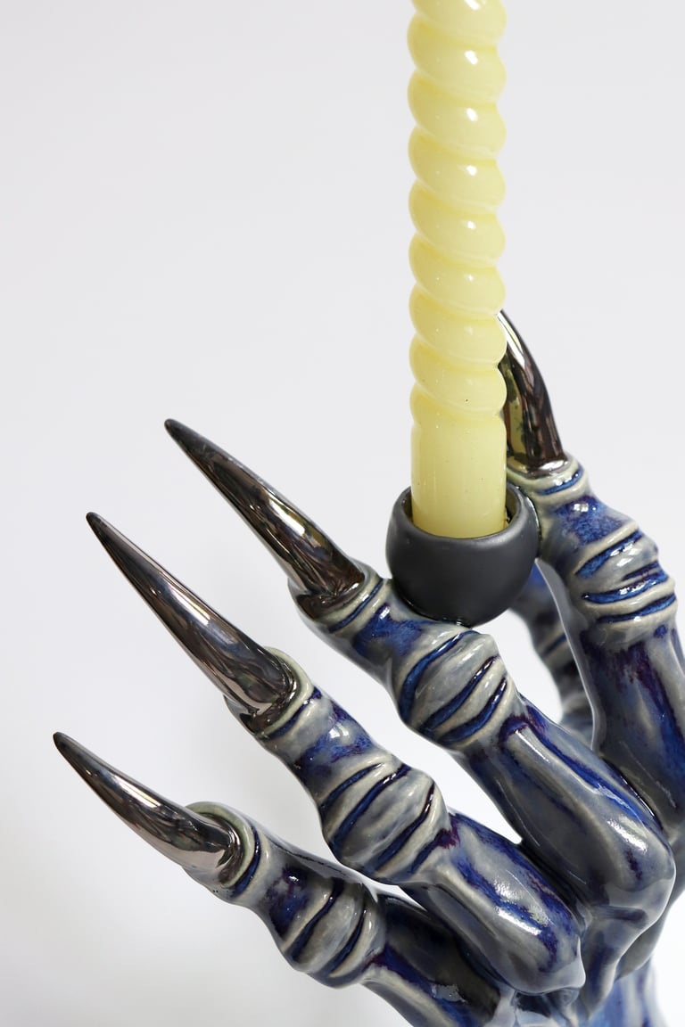Monstrous Hand Candlestick Image 3