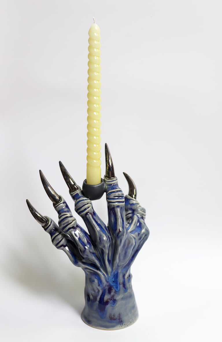 Monstrous Hand Candlestick Image 4