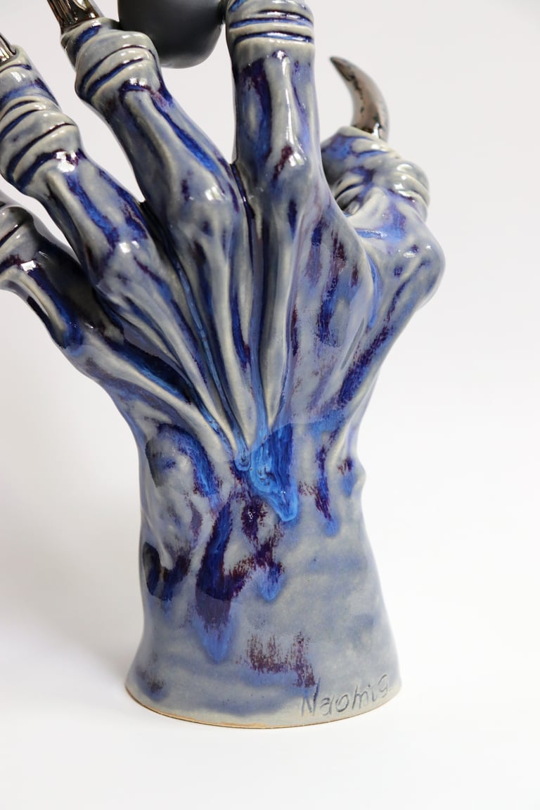 Monstrous Hand Candlestick Image 5