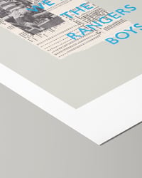 Image 3 of Queens Park Rangers Vintage Programme Collage – Football Art Print – Series 4