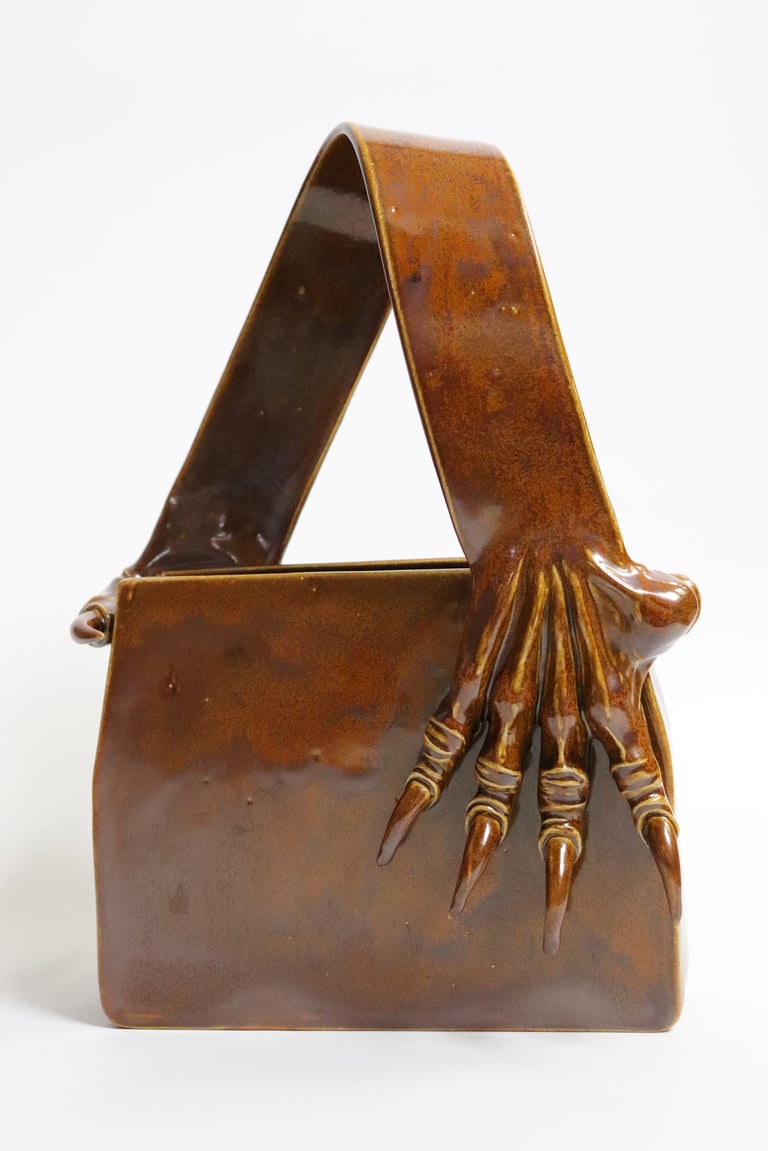 Ceramic Bag — Skin Brown