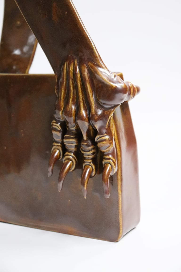 Ceramic Bag — Skin Brown Image 3